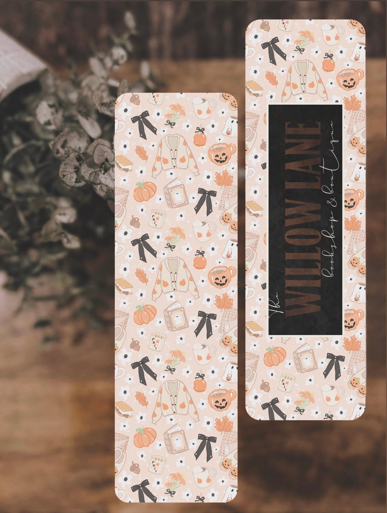 Pumpkin & Prose Bookmark
