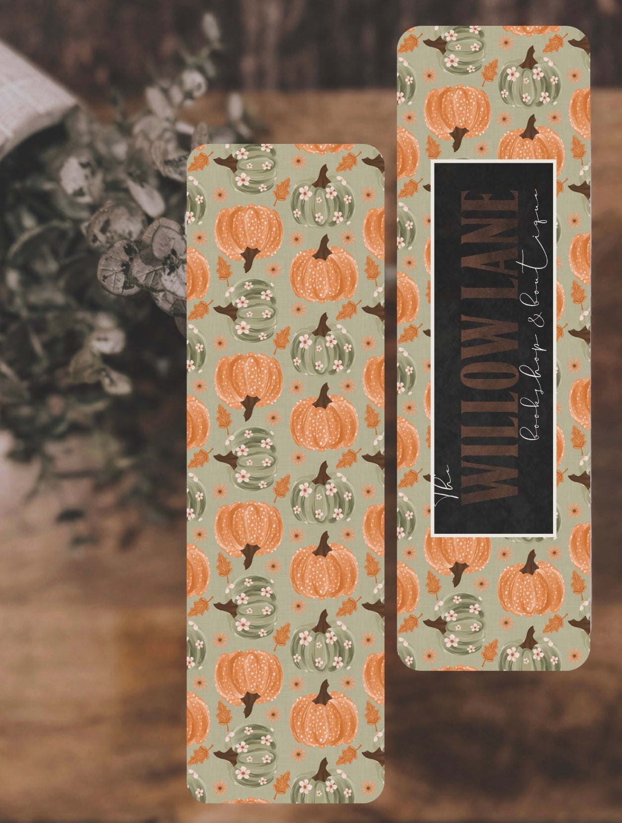 Hello Pumpkin Bookmark