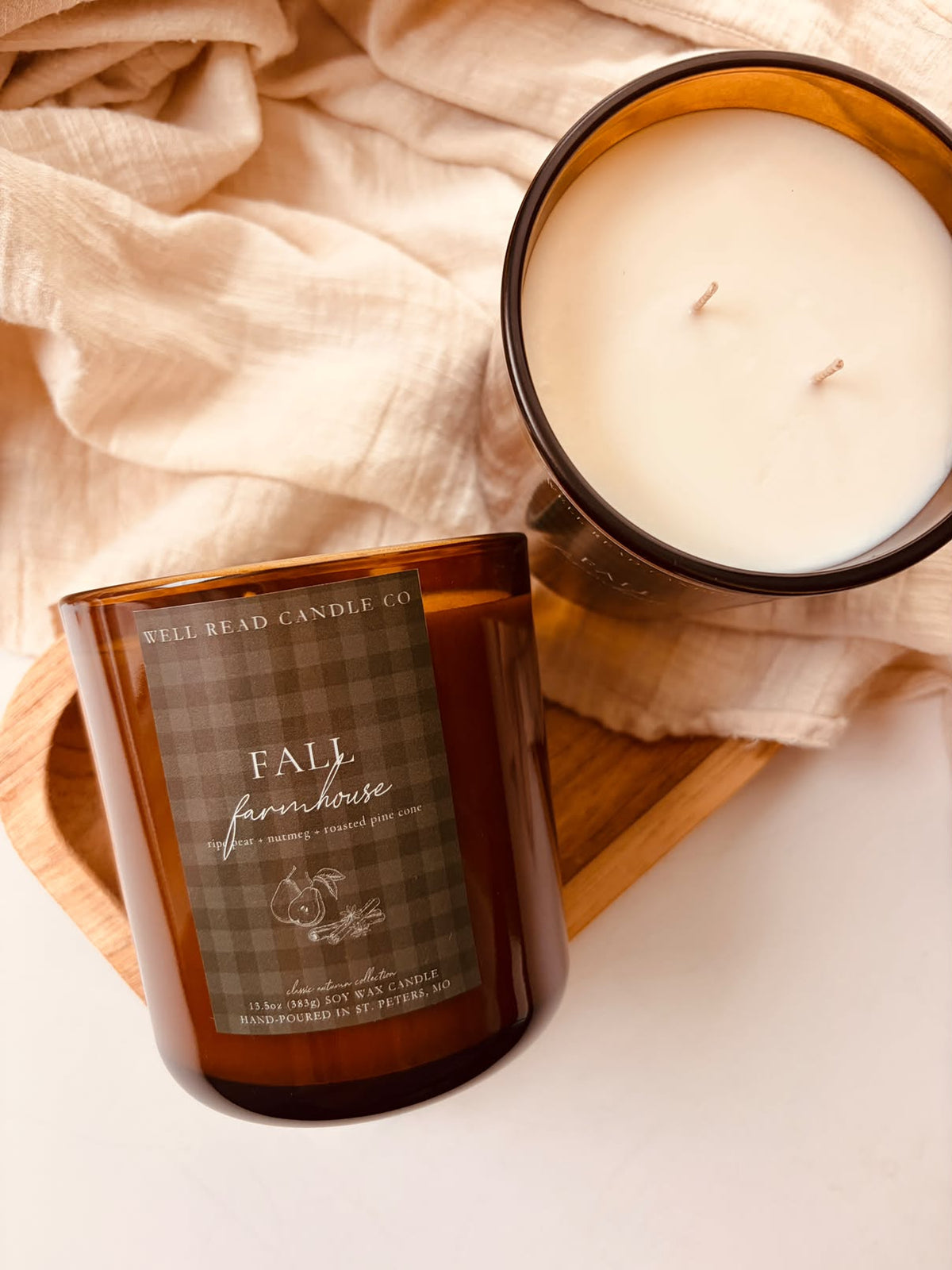 Fall Farmhouse Soy Candle