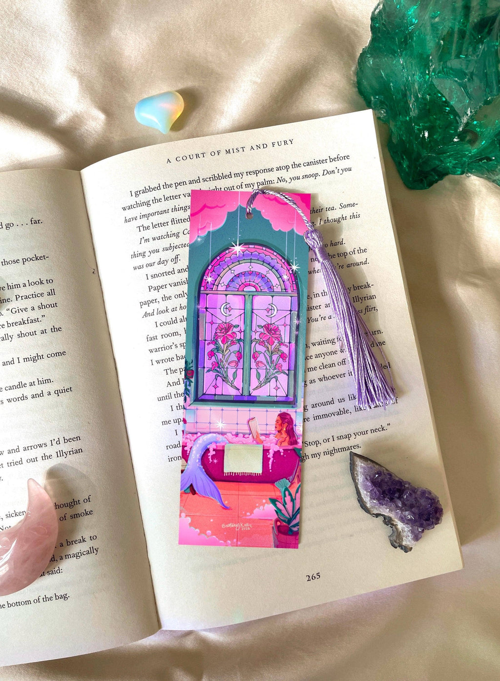 Mermaid's Bath Bookmark