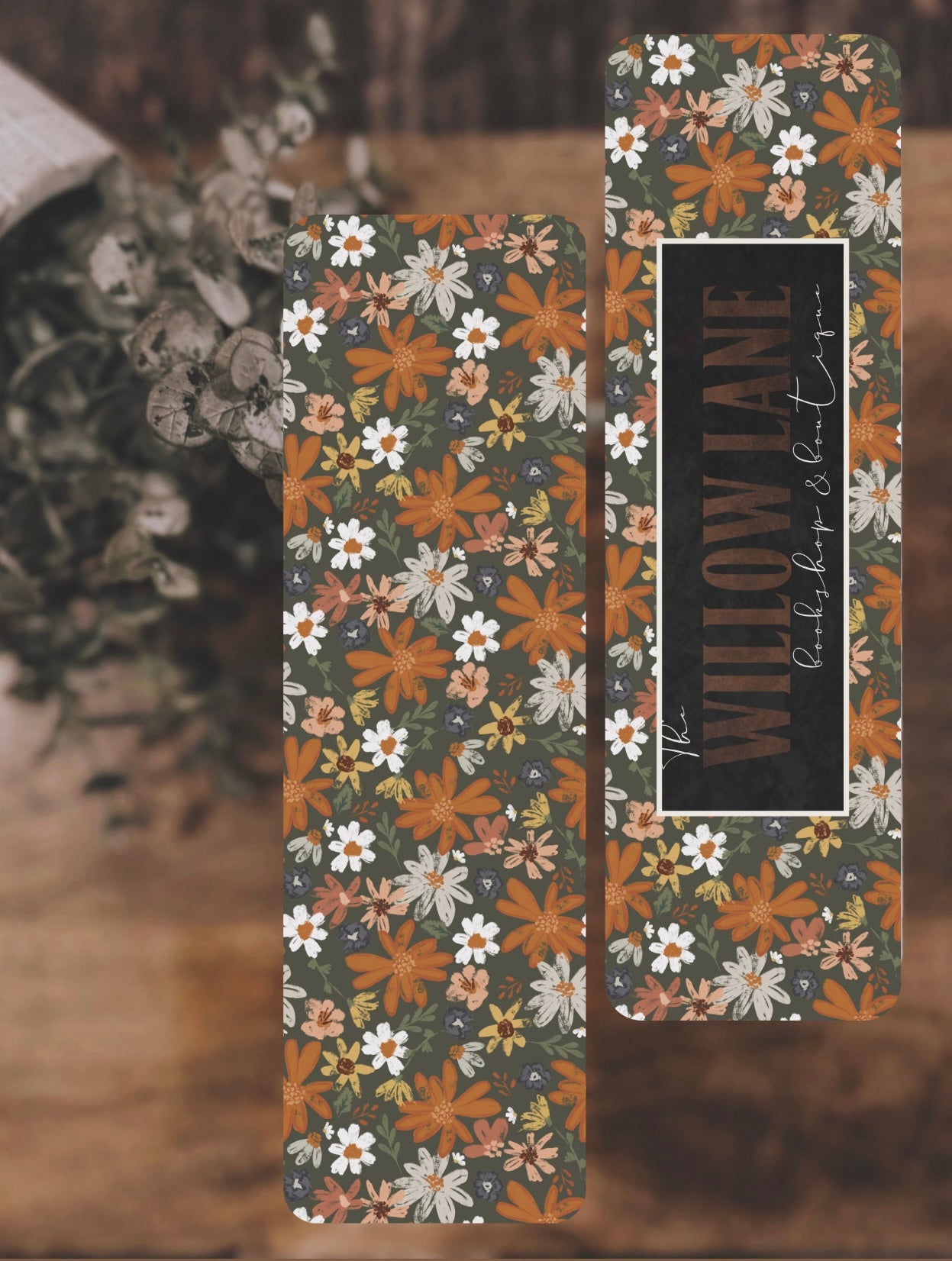 Harvest Blooms Bookmark