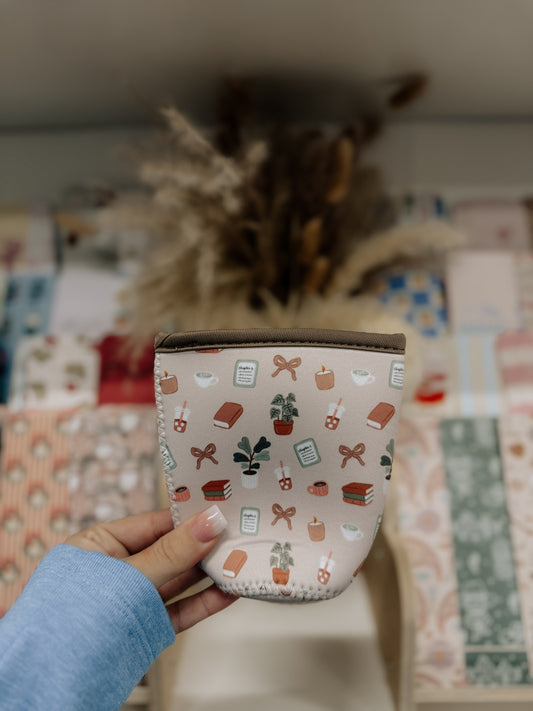 Cozy Girl Beverage Cup Sleeve