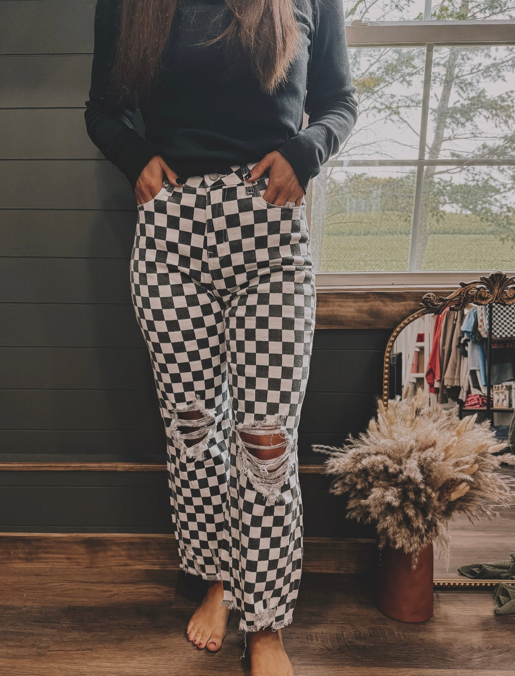 Round The Track Jeans