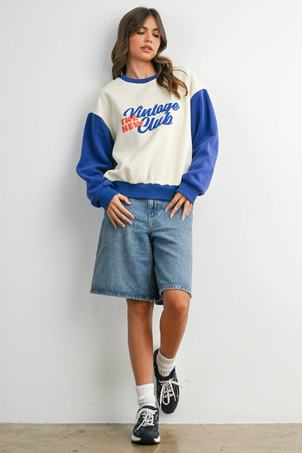 Vintage Club Crewneck Top