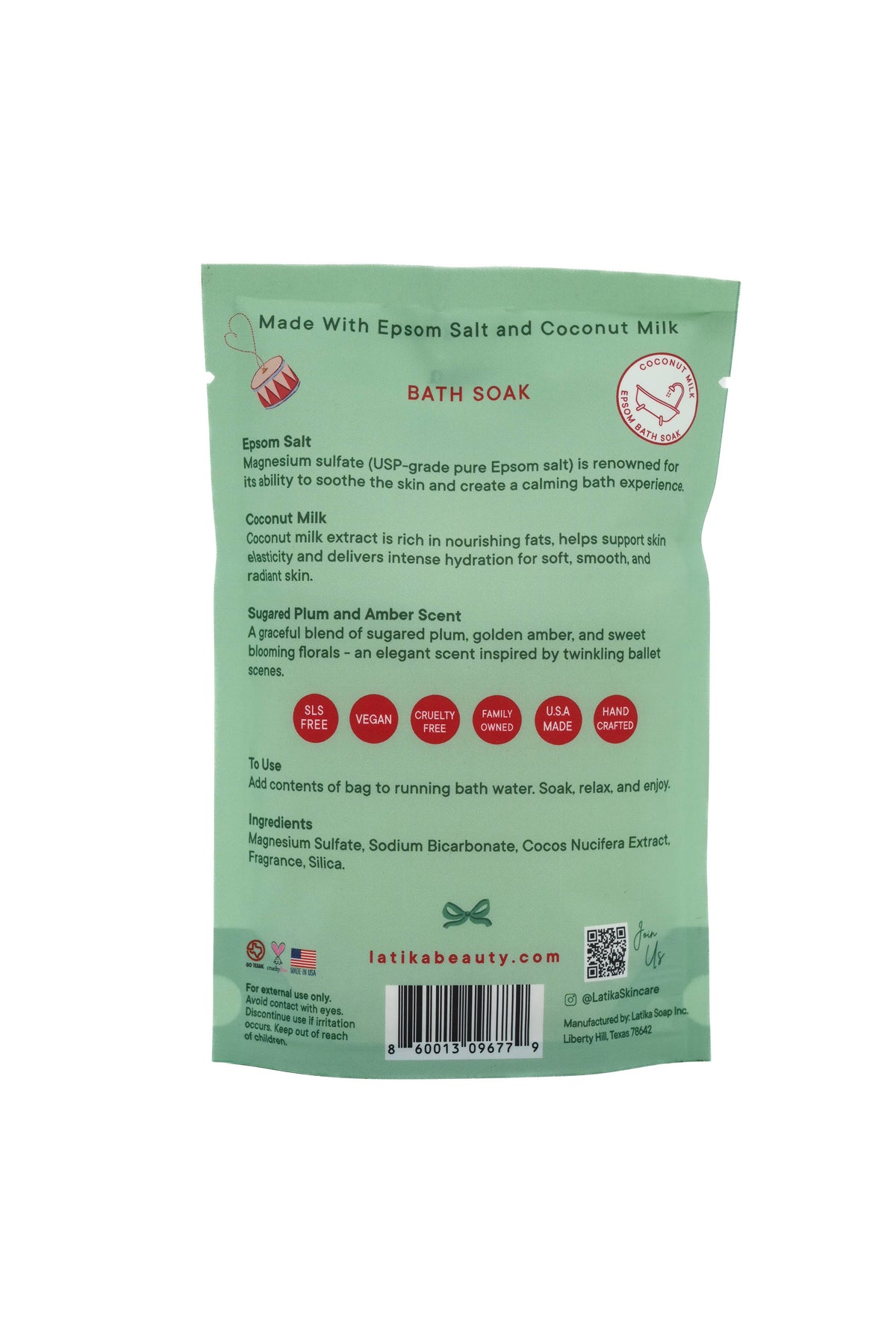 Christmas Nutcracker Bath Salt