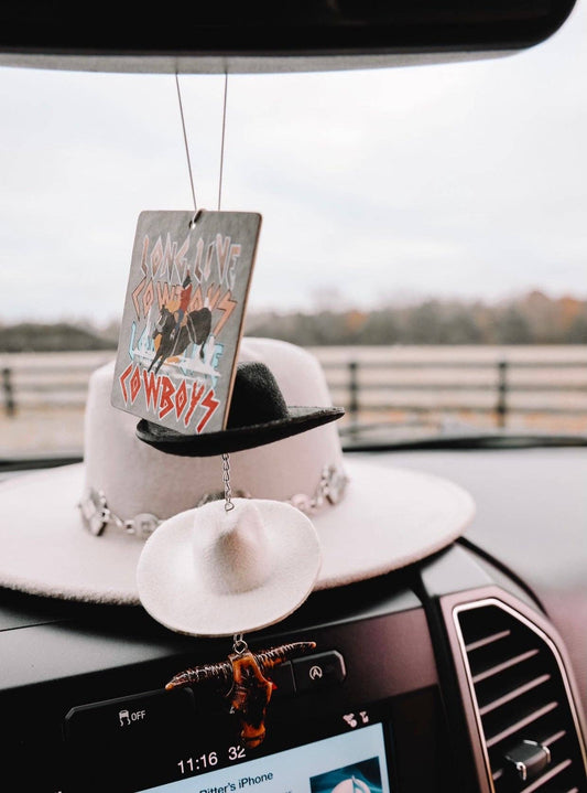 Long Live Cowboys Car Air Freshener