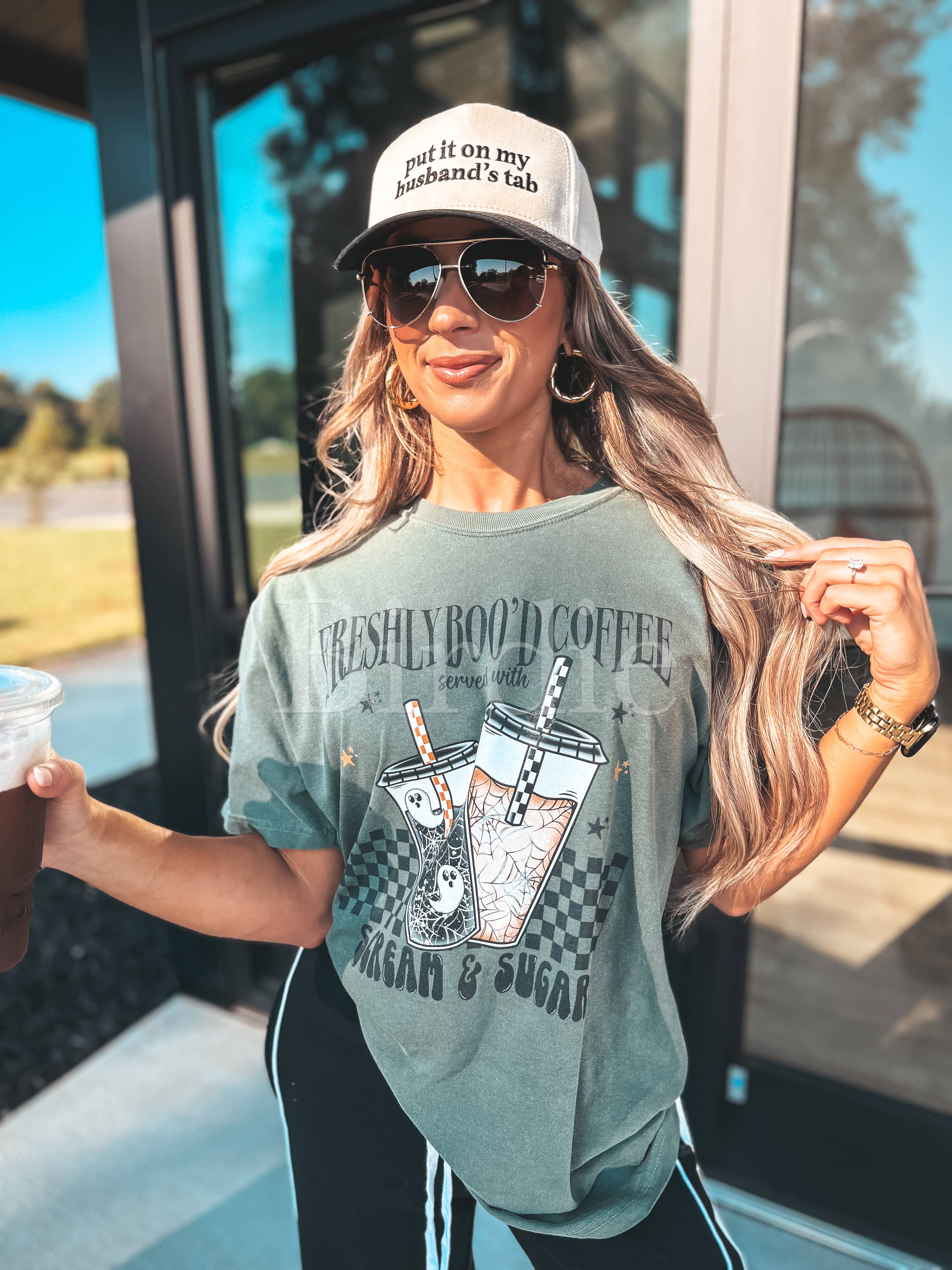 Freshly Boo'D Coffee Graphic Tee
