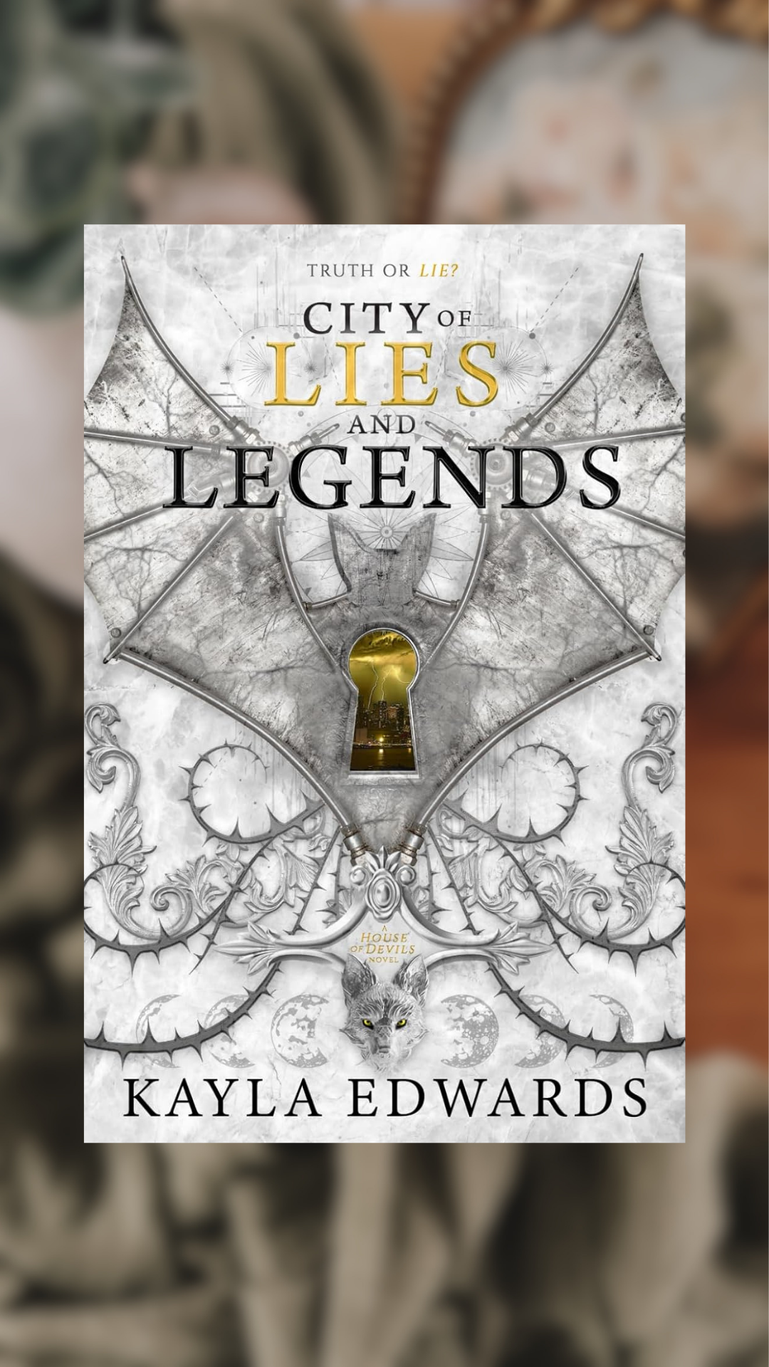 City Of Lies & Legends-House Of Devils, Book 3-PREORDER