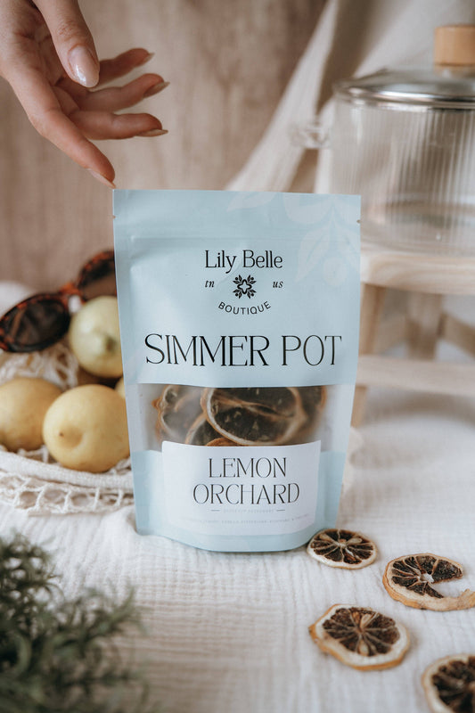 Lemon Orchard Simmer Pot | Lemon Rosemary Peppercorn