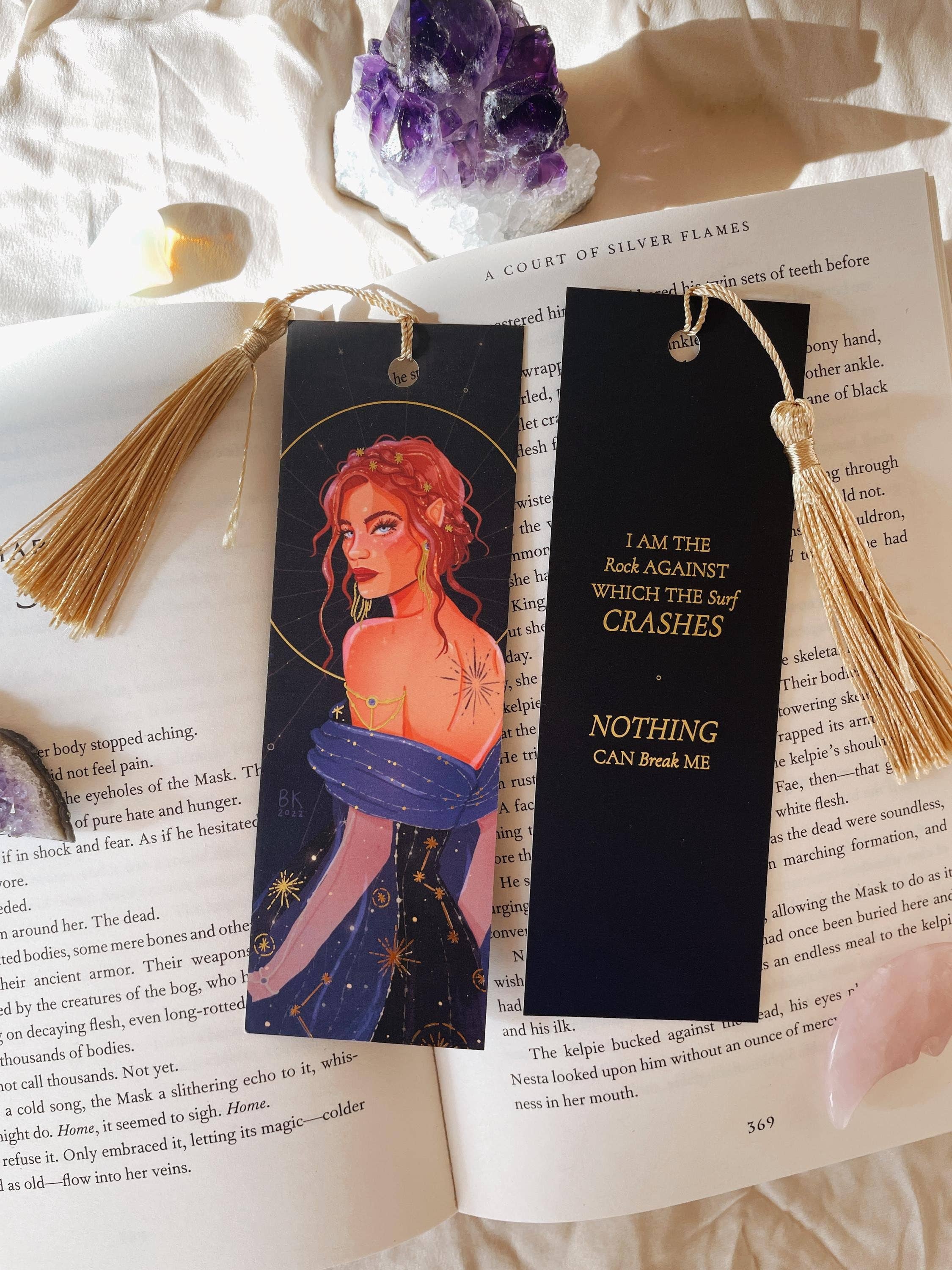Nesta *Gold Foil* Bookmark
