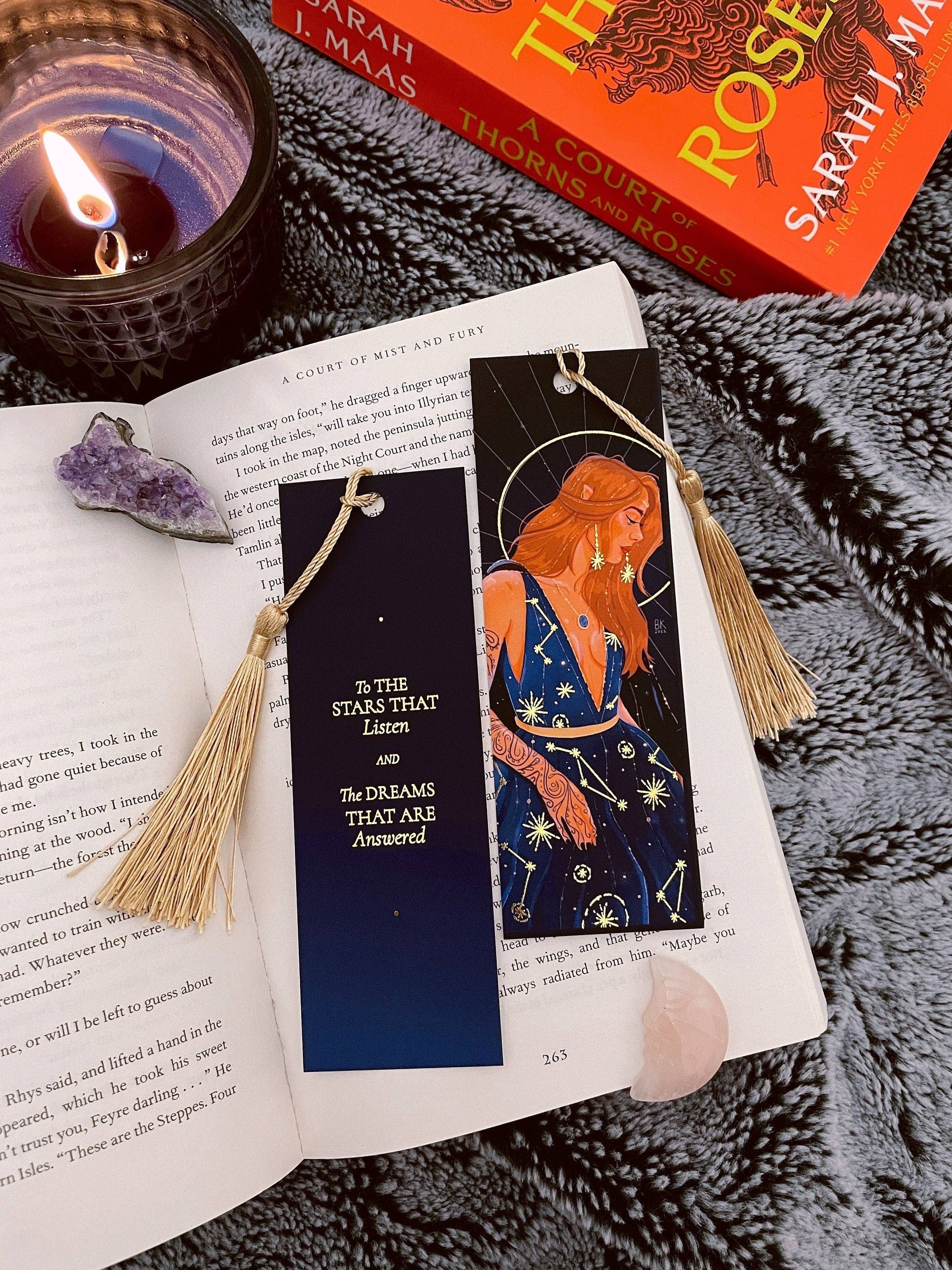 The Starlit High Lady *Gold Foil* Bookmark