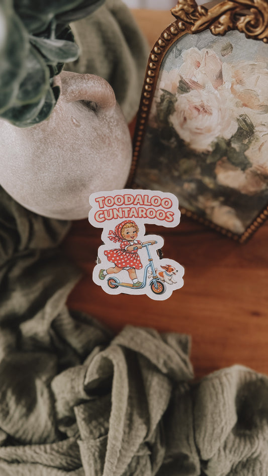 Toodaloo Sticker