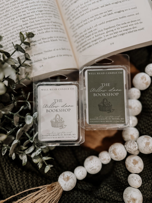 Willow Lane Bookshop Cozy Home Signature Scent Wax Melts