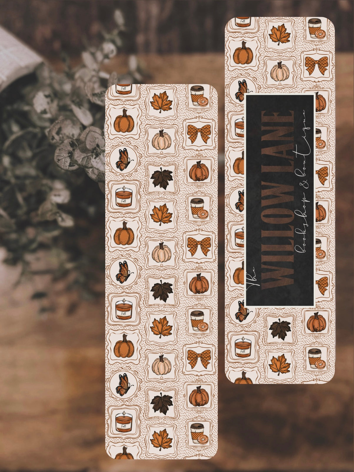 Fall Treasures Bookmark