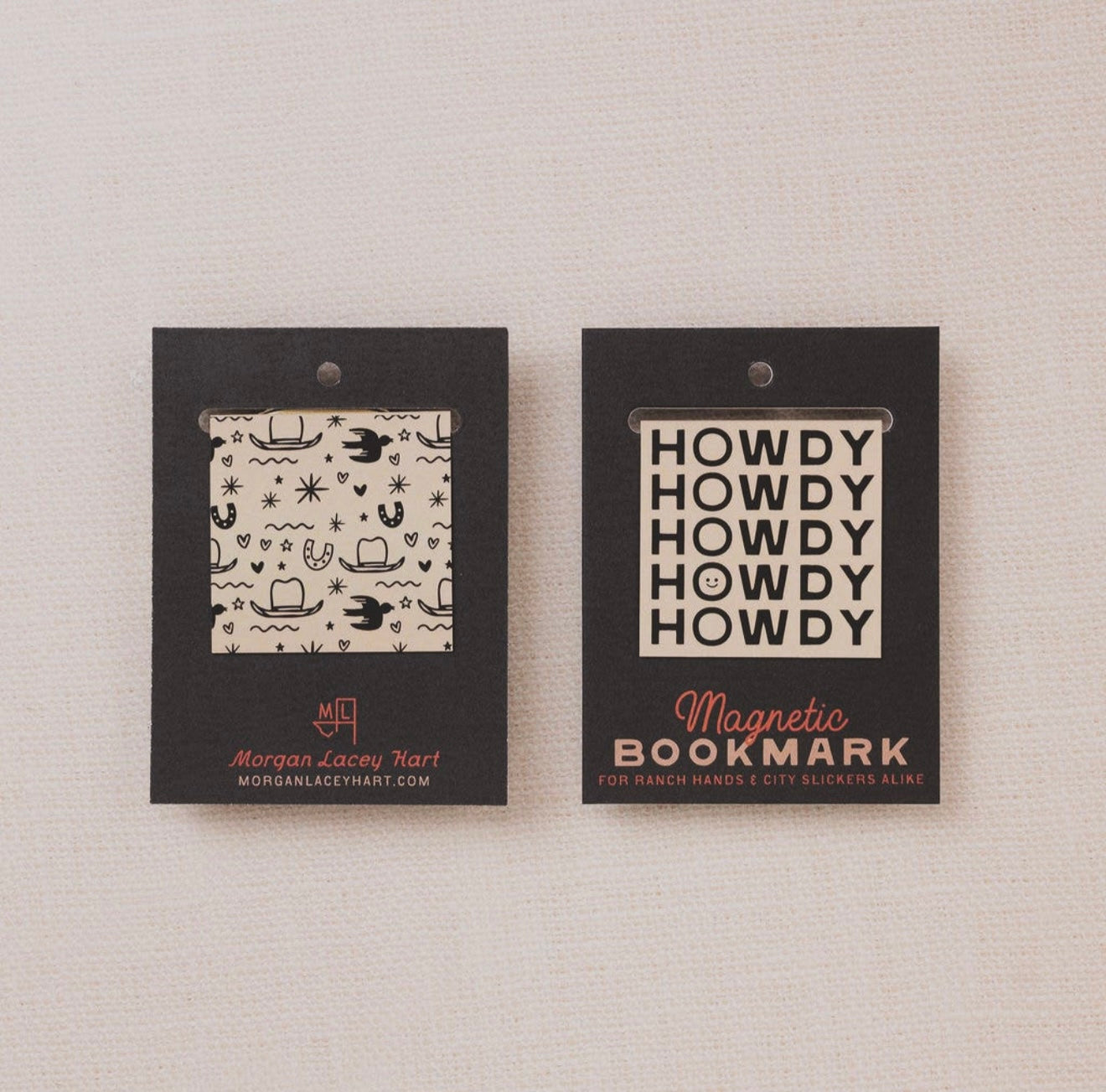 Happy Little Howdy Magnetic Bookmark