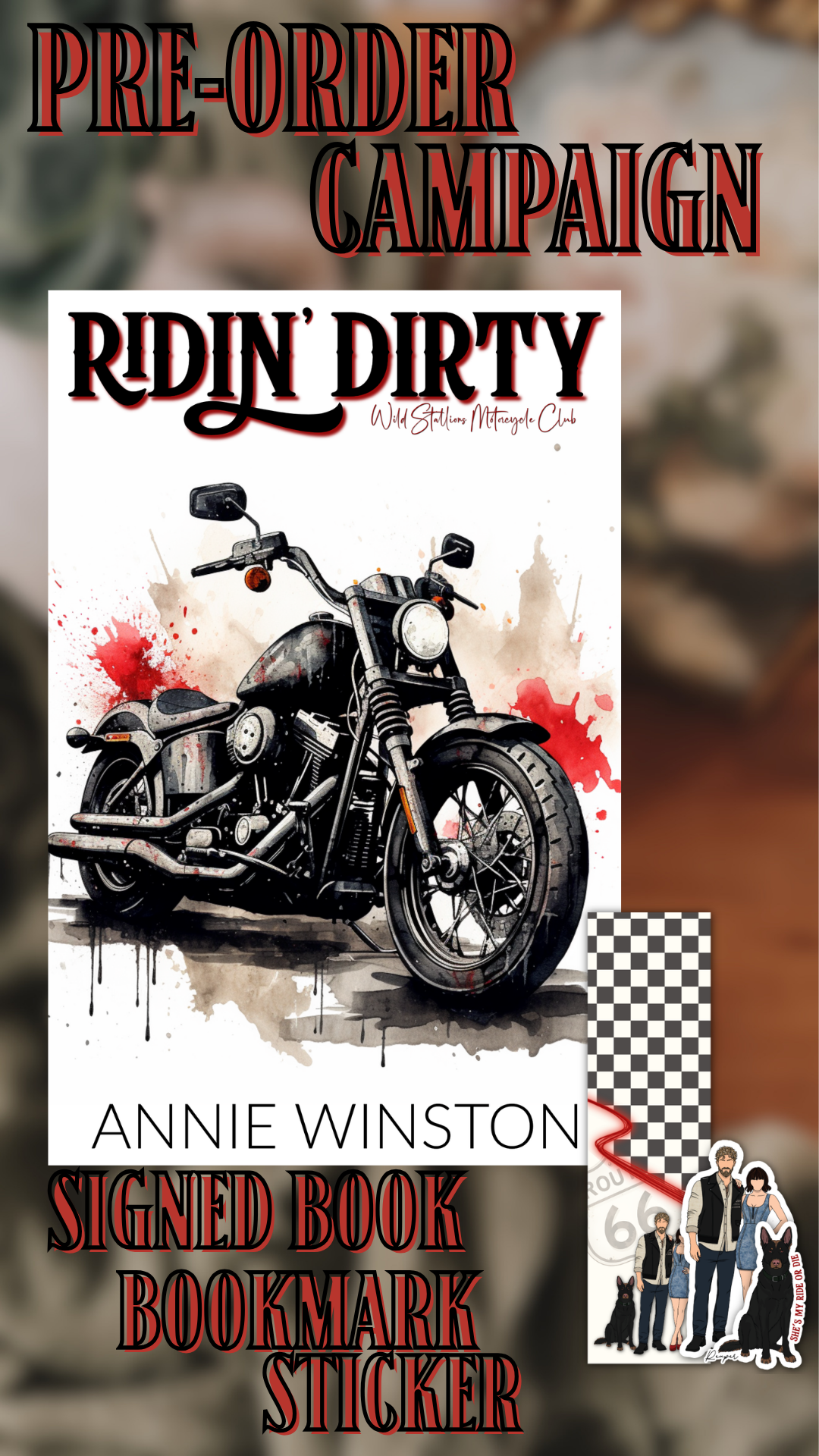 Ridin' Dirty- The Wild Stallions, Book 4-preorder campaign