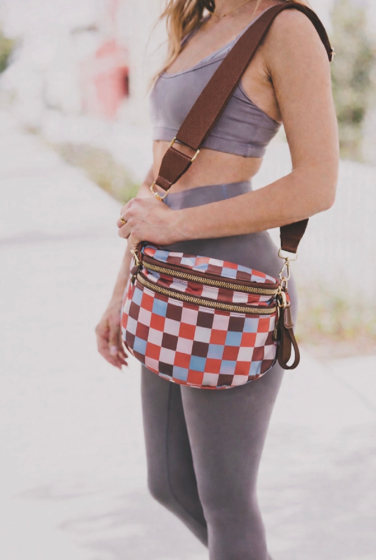 Farah Fanny Bum Bag - Retro Picnic Checkered RTS