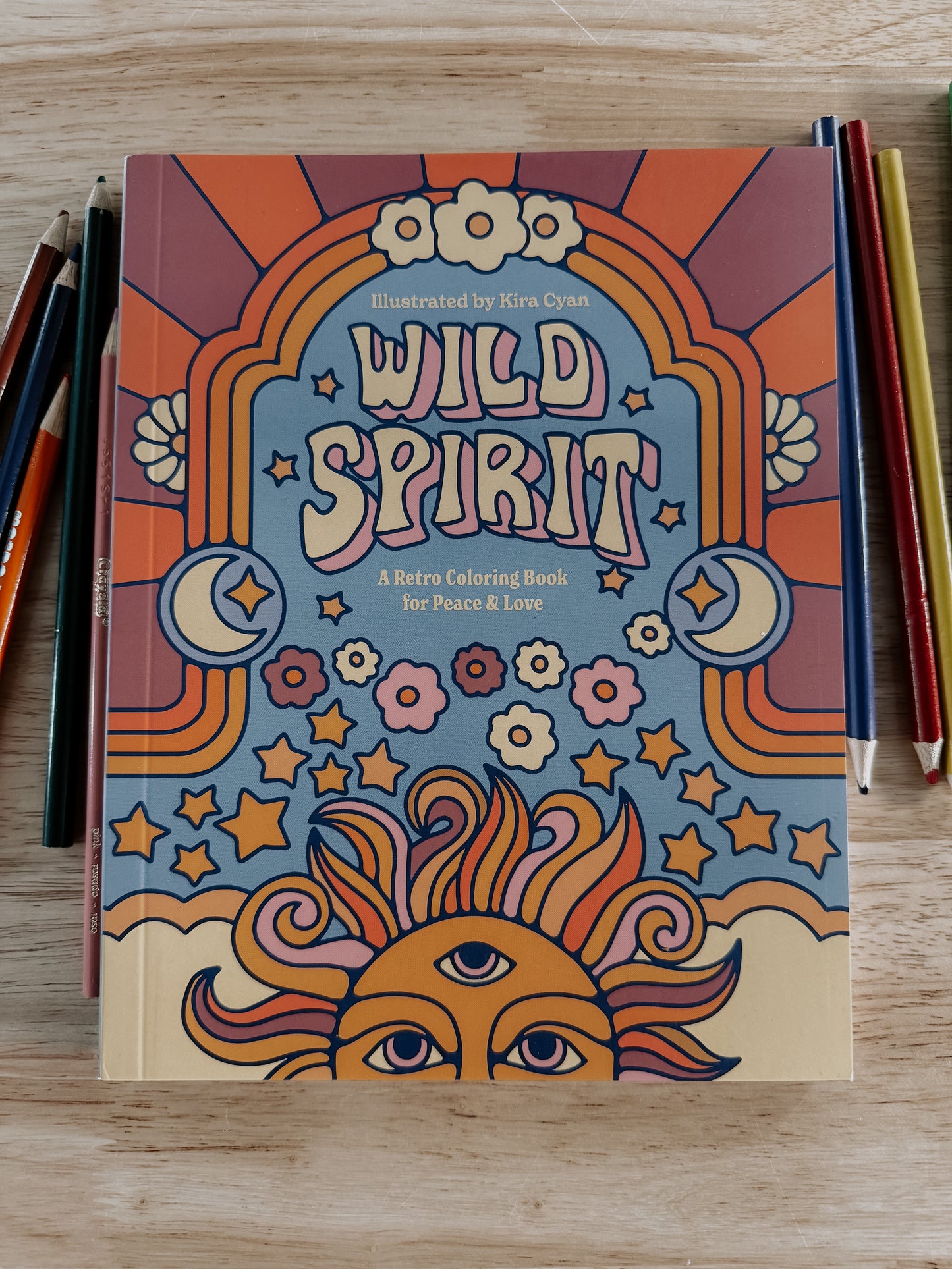 Wild Spirit: A Retro Coloring Book For Peace & Love