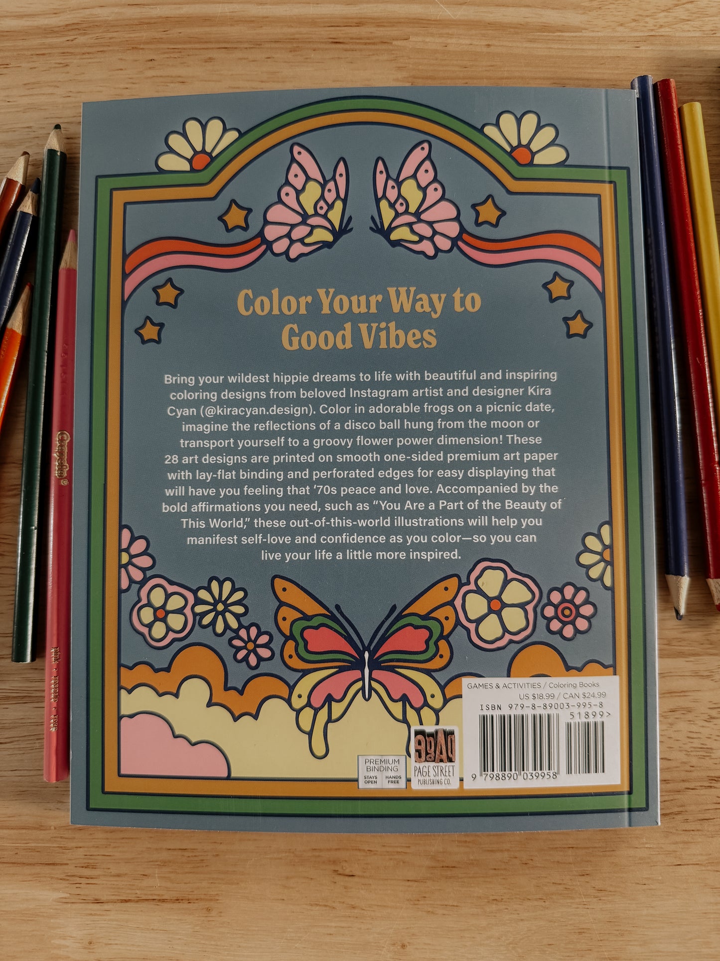 Wild Spirit: A Retro Coloring Book For Peace & Love