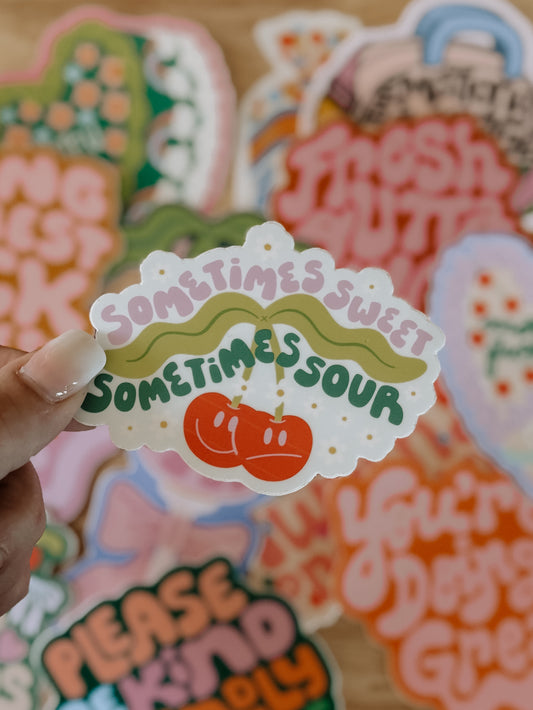 Sweet and Sour Sticker