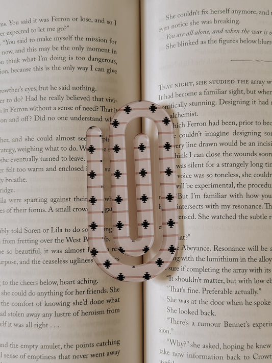 LLB x WL Collab-Aztec Terra Jumbo Paperclip Bookmark