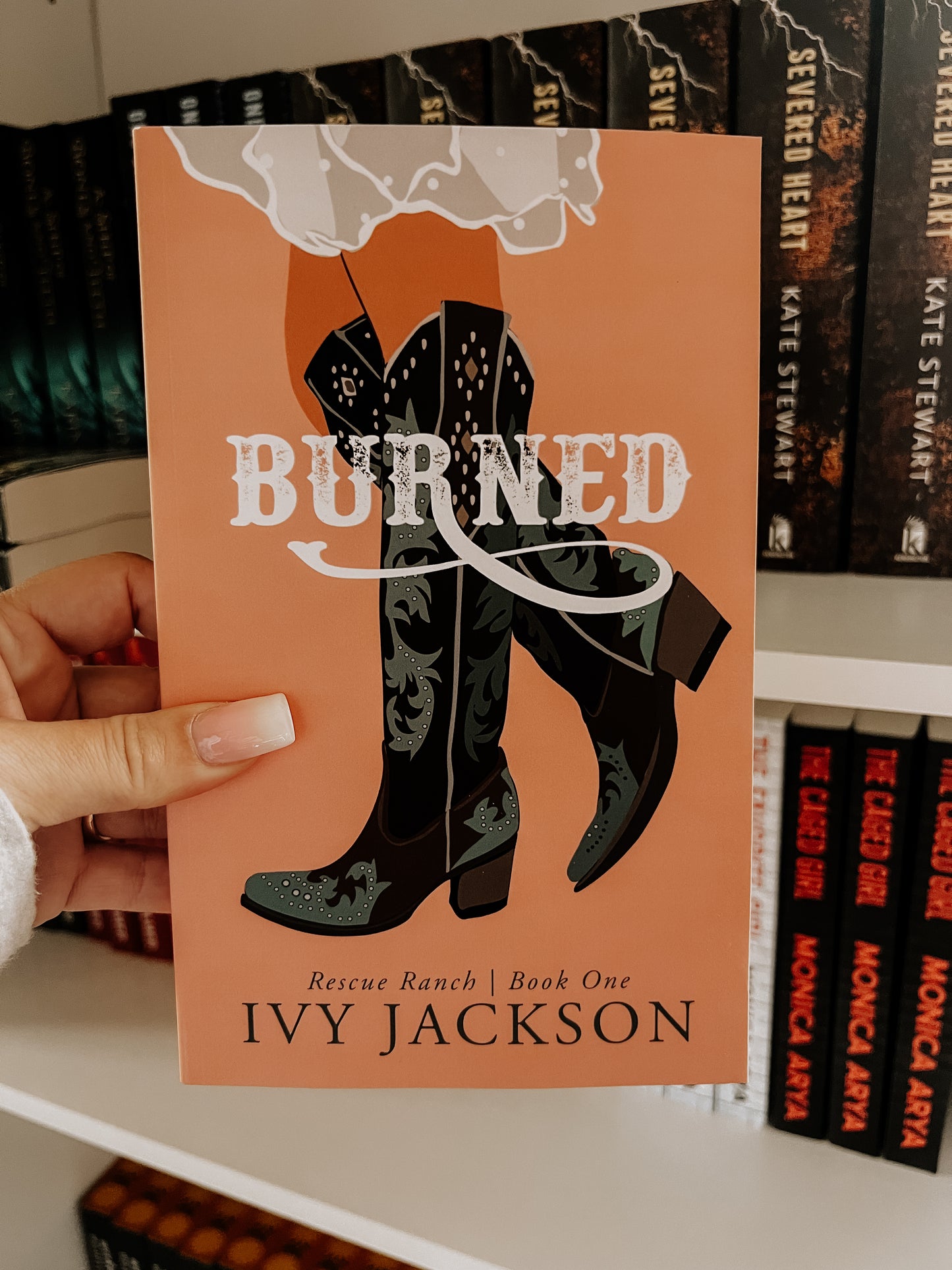 Burned: A Single Dad Romance