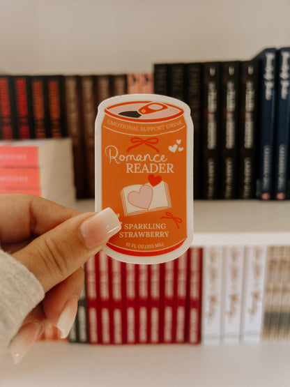 Romance Reader Sticker