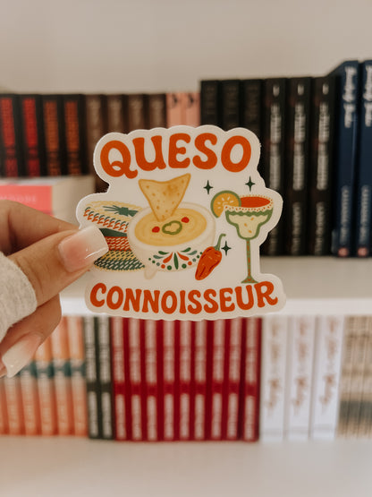 Queso Connoisseur – Cheesy Goodness Sticker