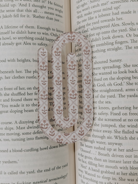 Country Bloom Jumbo Paperclip Bookmark