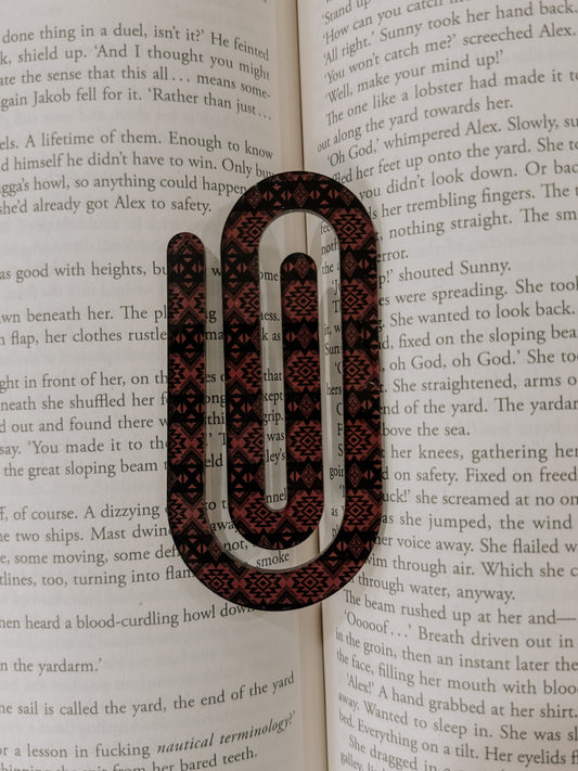 Midnight Mesa Jumbo Paperclip Bookmark