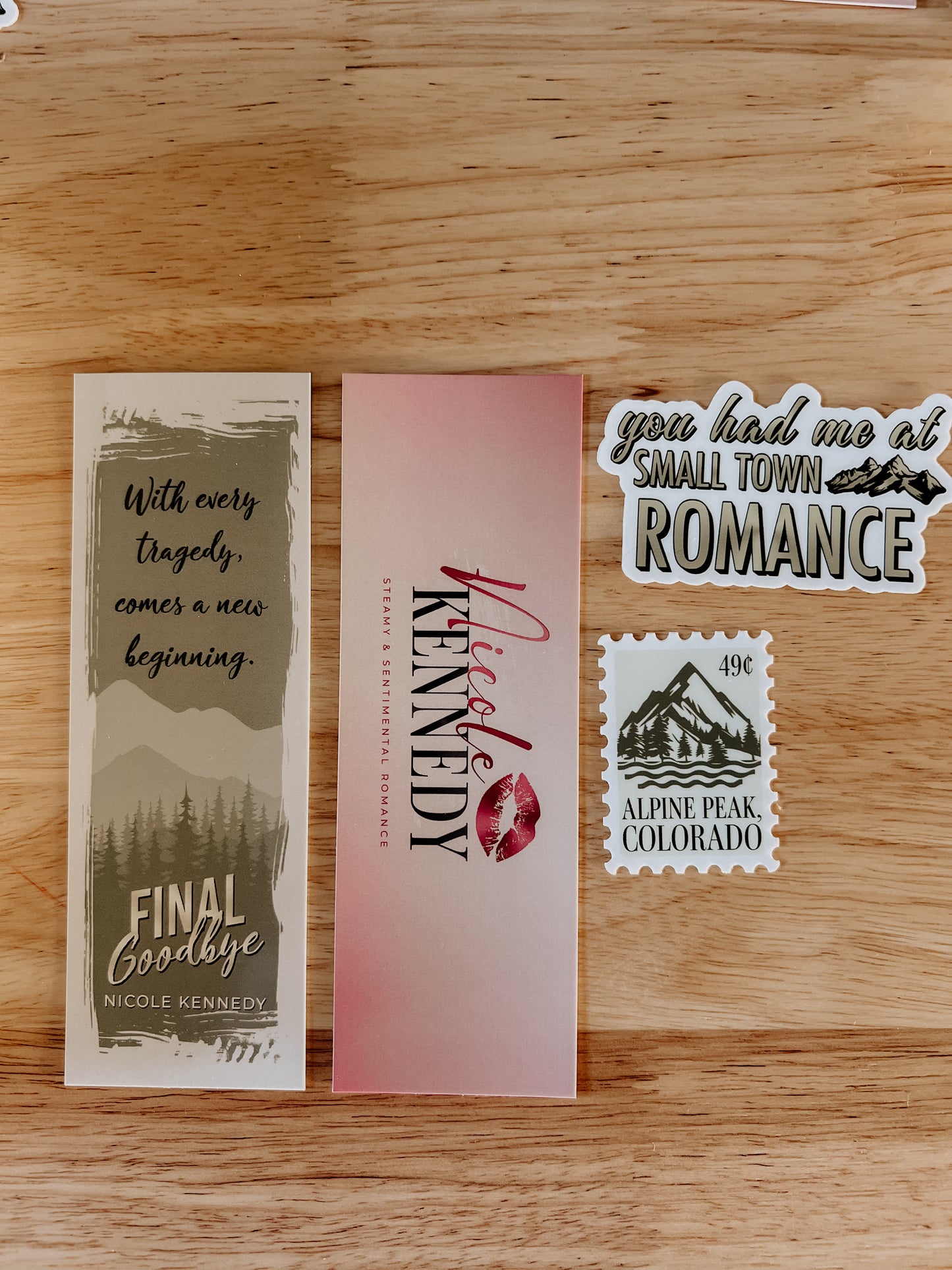 Final Goodbye(Alpine Peak Book 1)SIGNED & SWAG