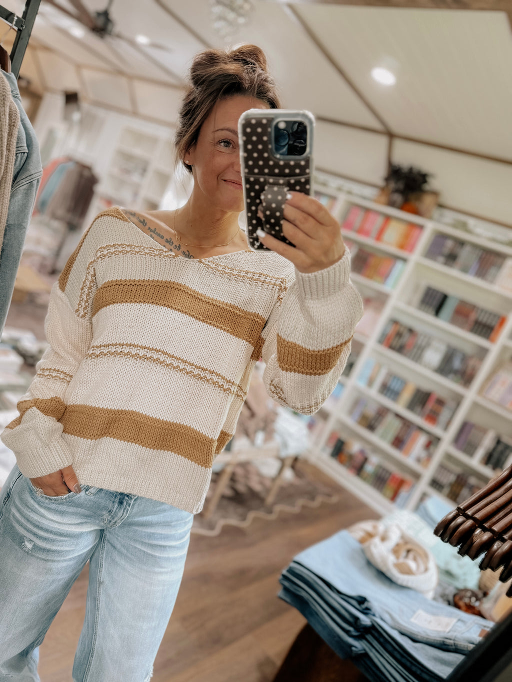Stevie Striped Sweater