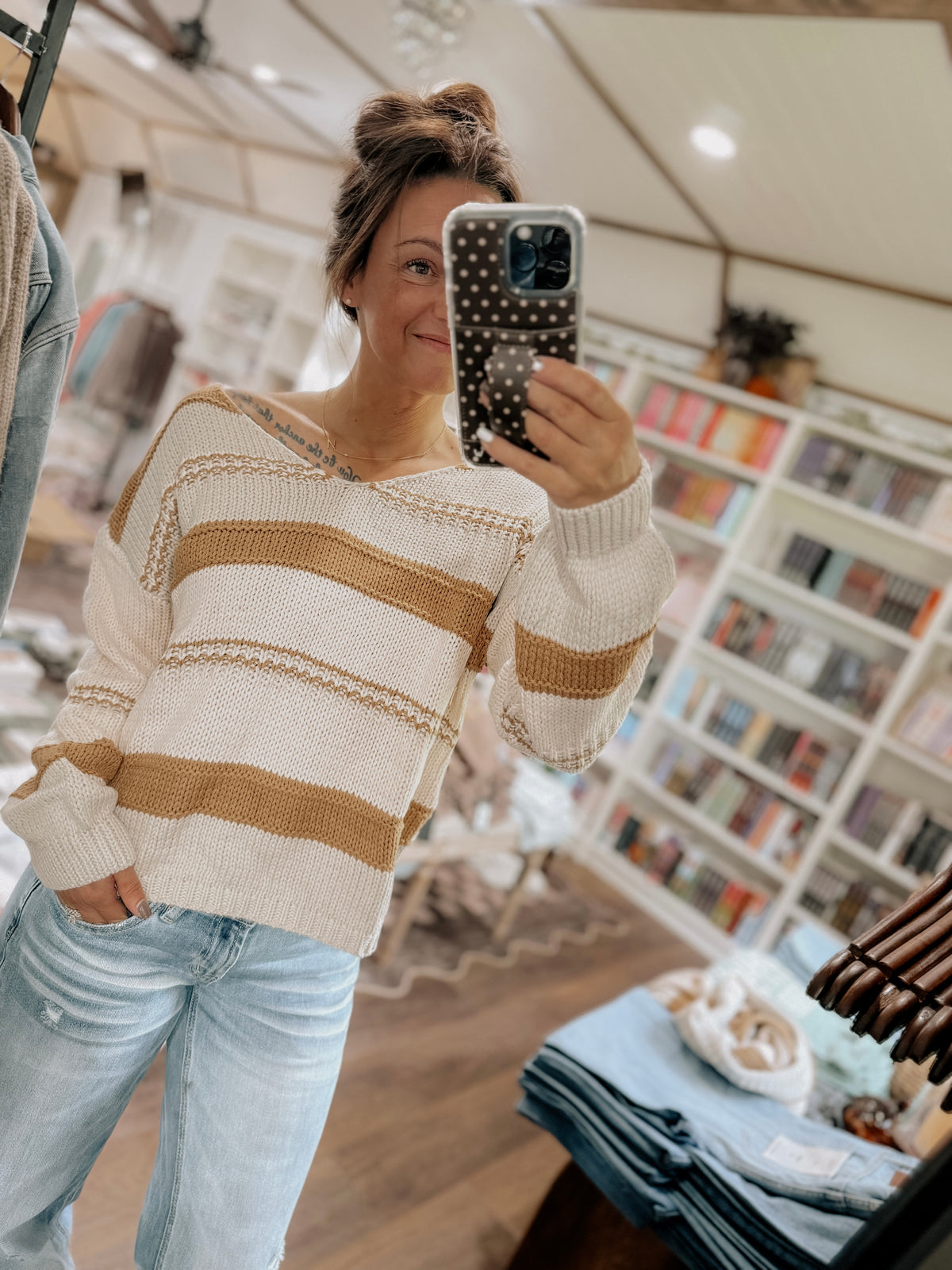 Stevie Striped Sweater