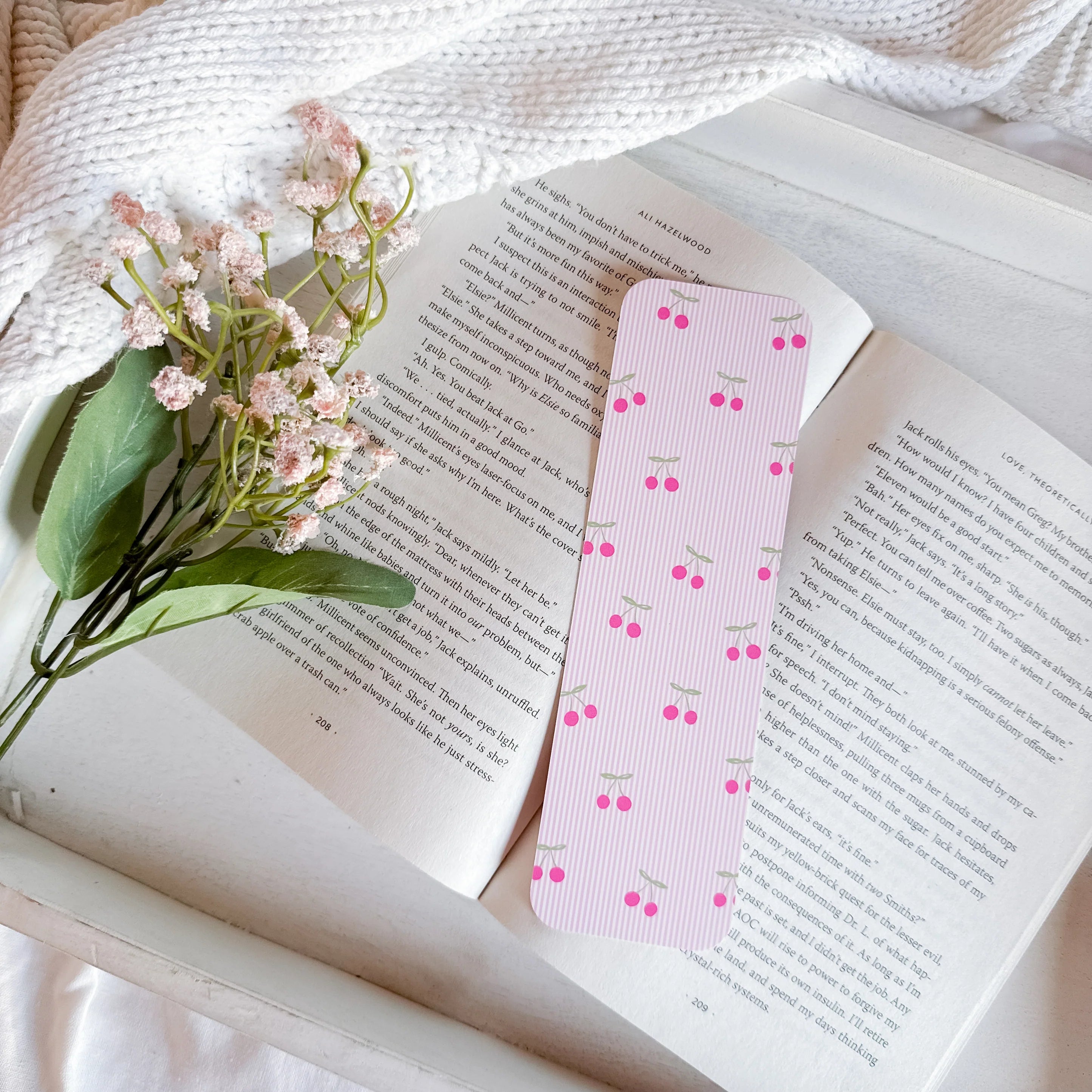 Cherries Bookmark