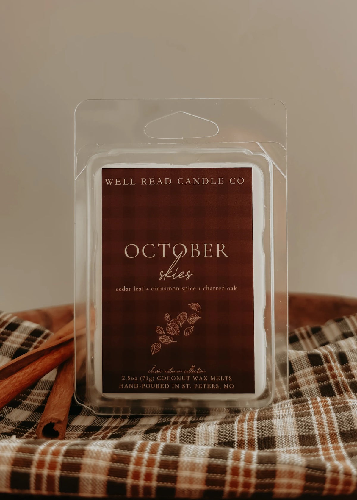 October Skies Wax Melt