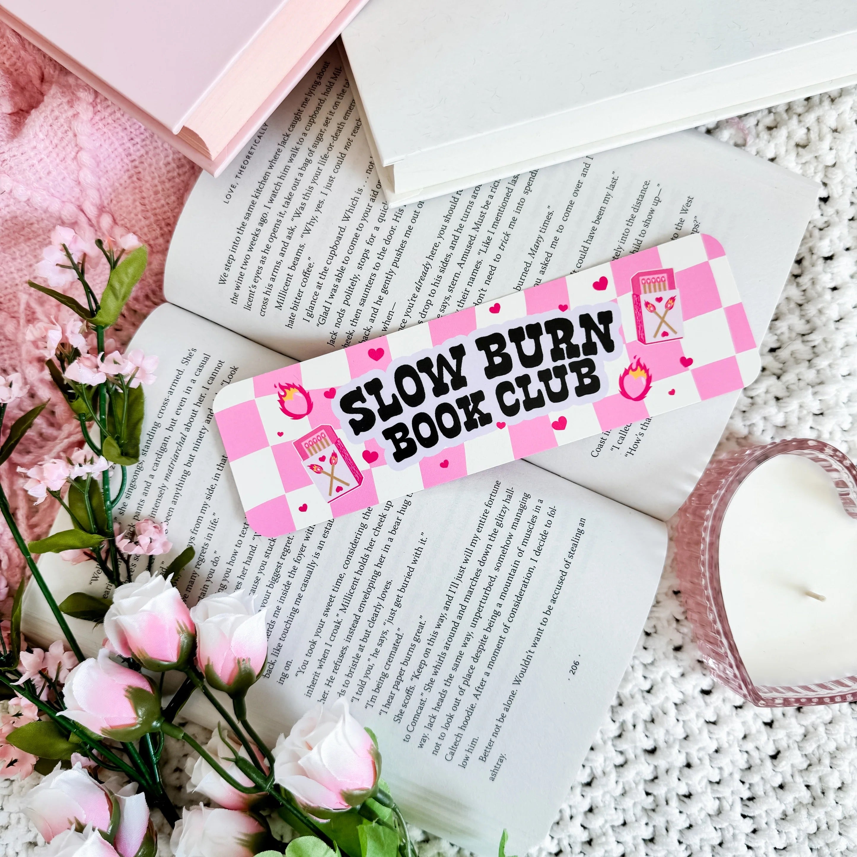 Slow Burn Bookclub Bookmark
