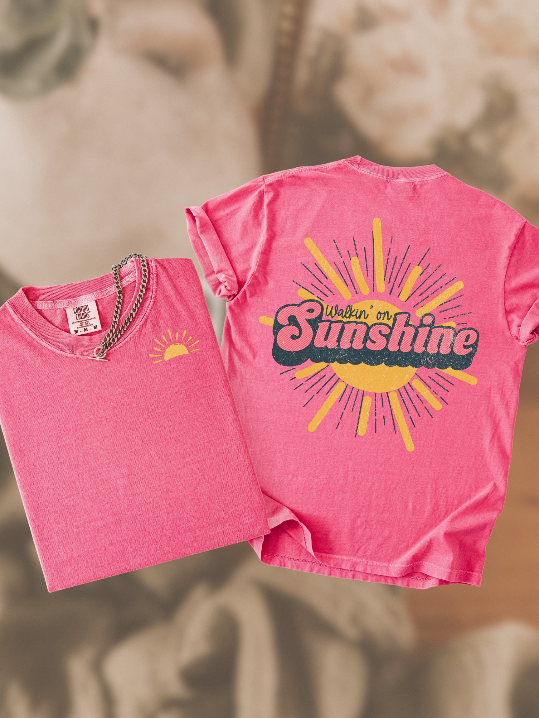 Walkin' On Sunshine Tshirt-Crunchberry