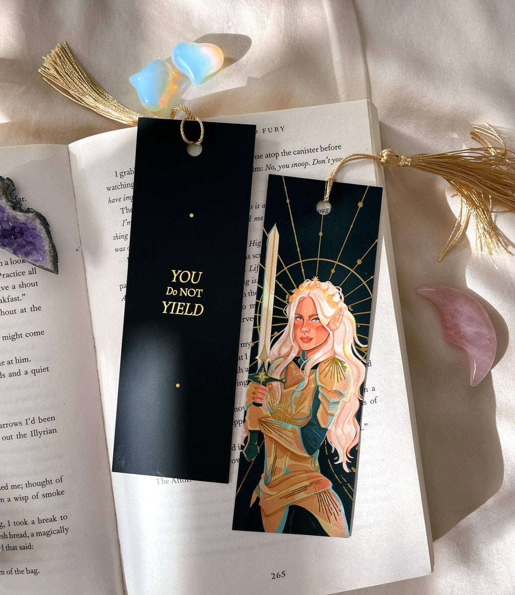 The Fire Heart *Gold Foil* Bookmark
