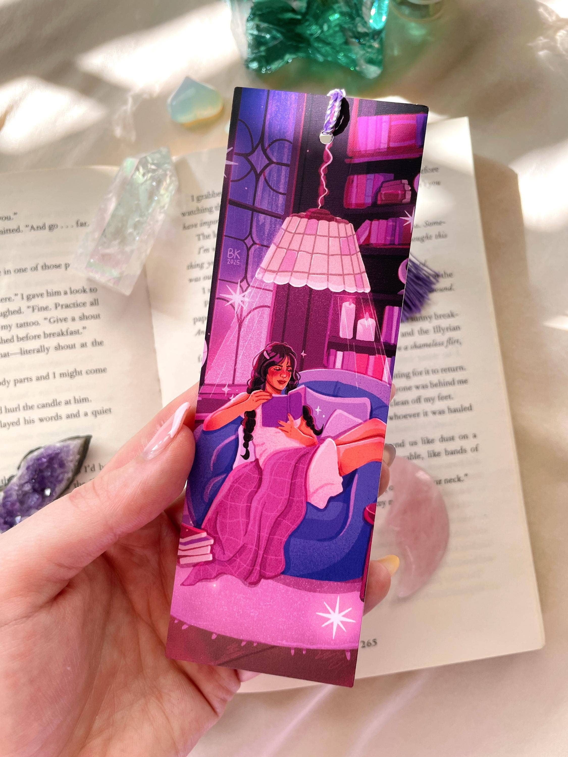Cozy Reading Nook Bookmark