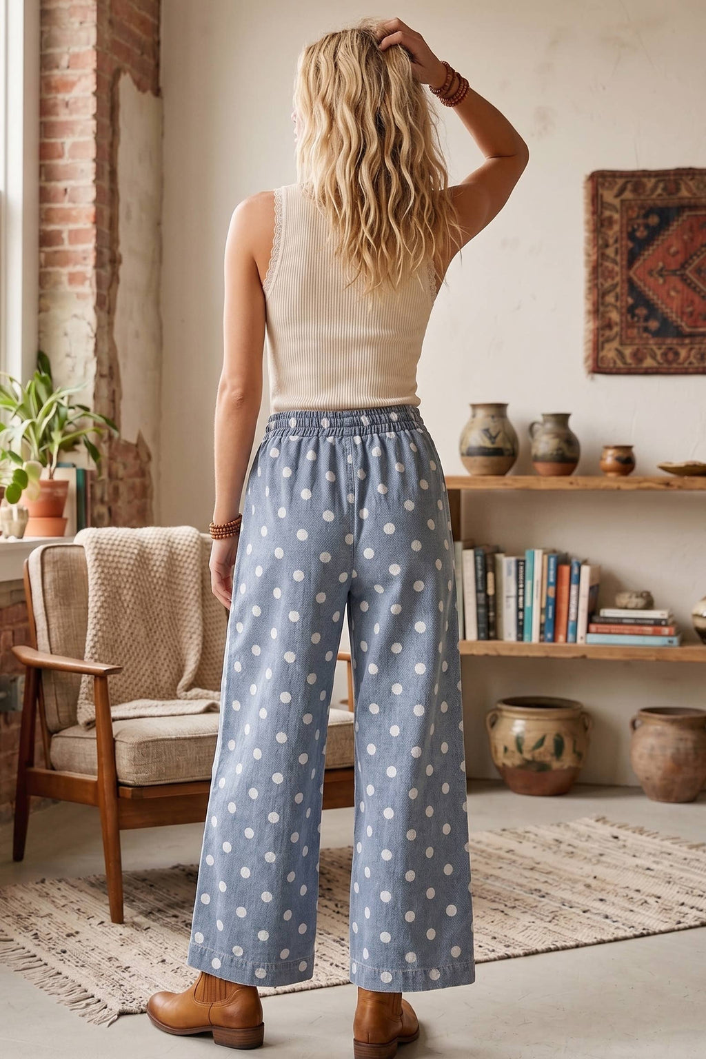 Dottie Denim Wide Leg Pants