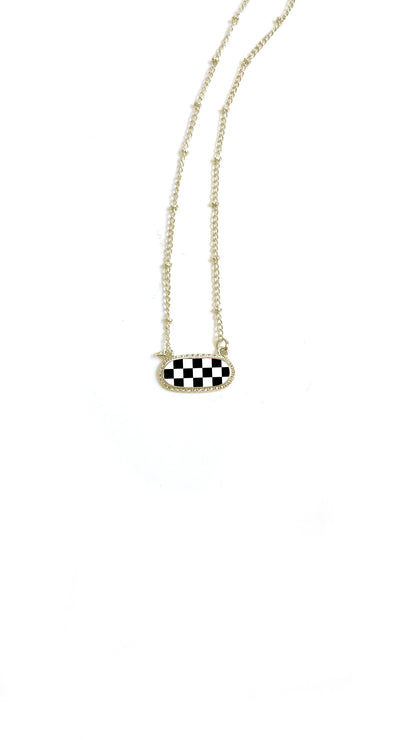 Checkerboard Necklace