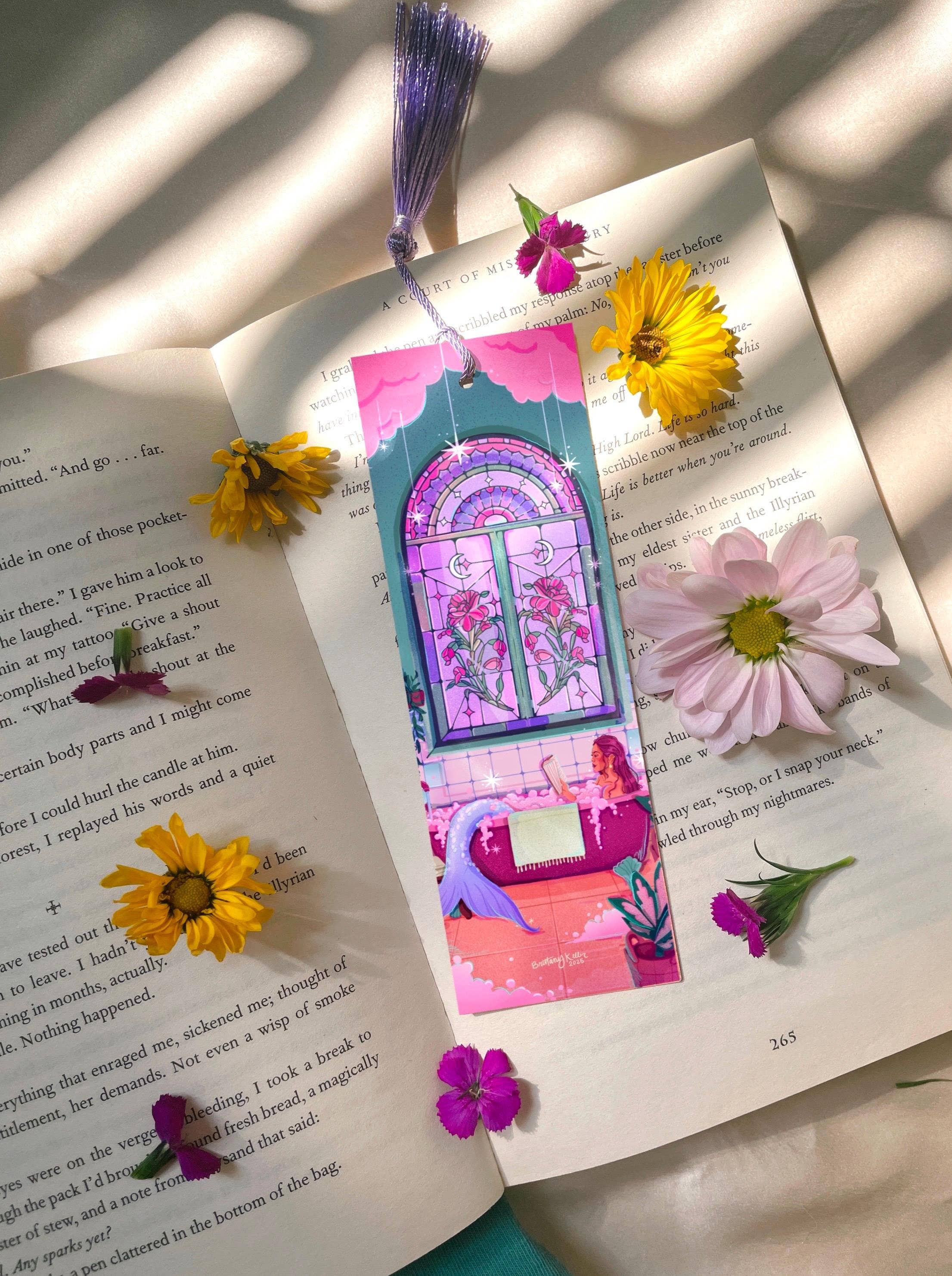 Mermaid's Bath Bookmark