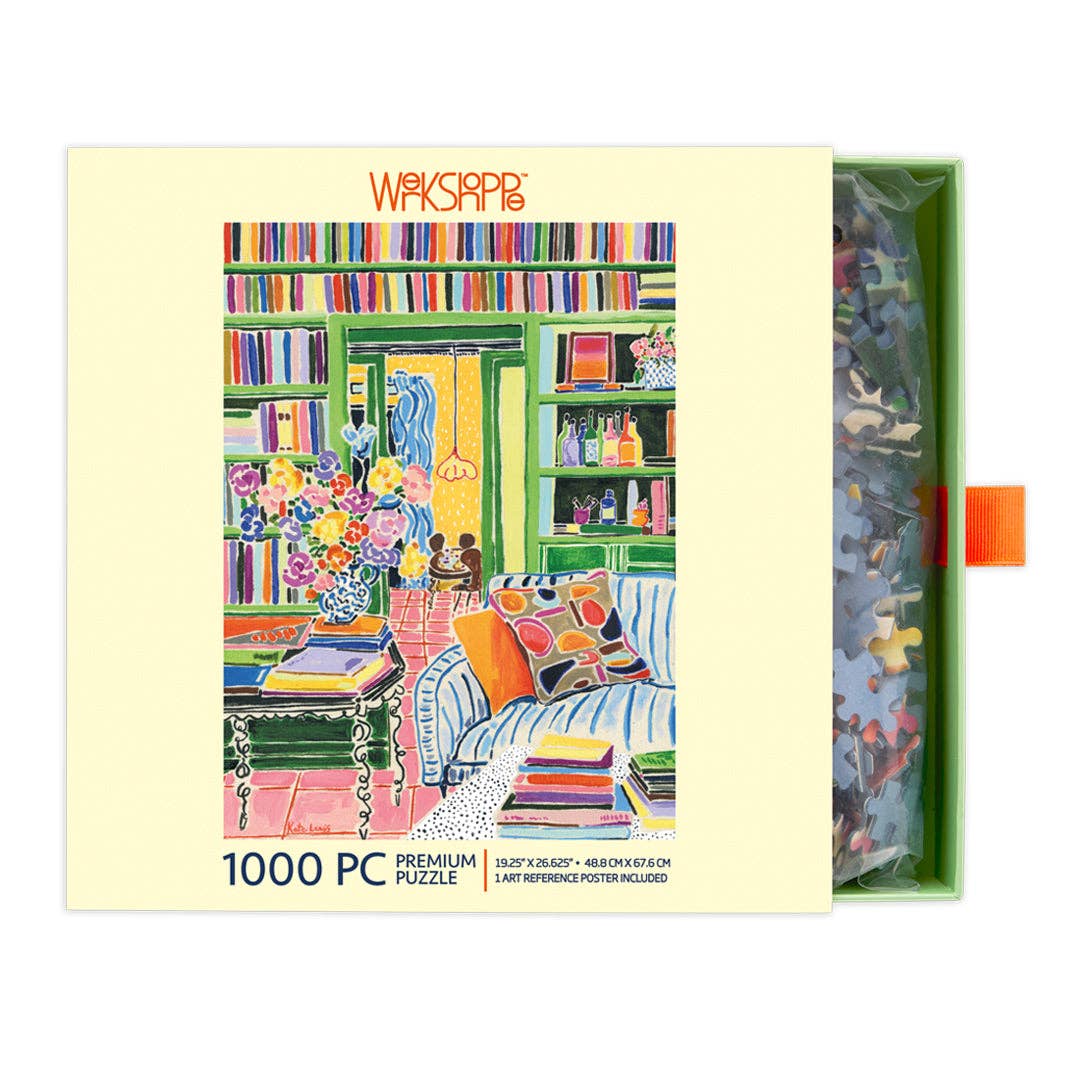 Books & Bouquets 1000 Piece Puzzle