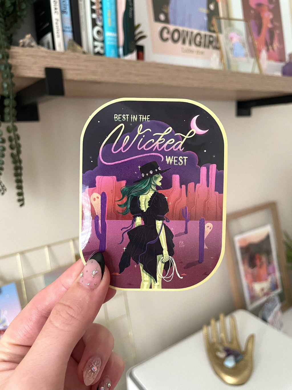 Best In The Wicked West Sticker