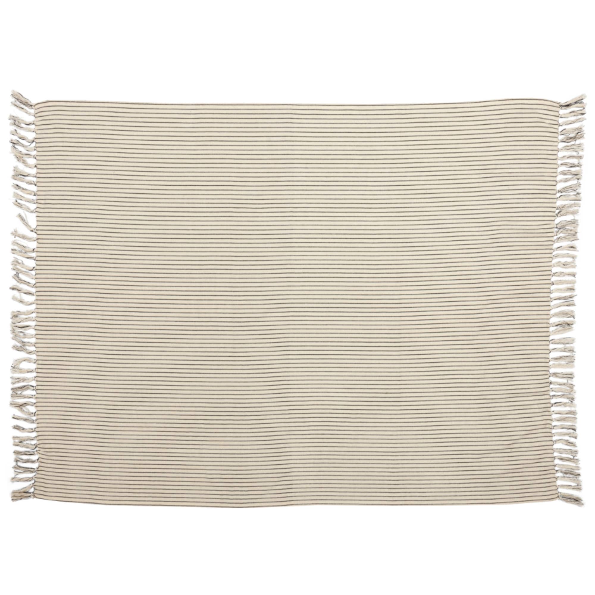 Katie's Vintage Stripe Throw