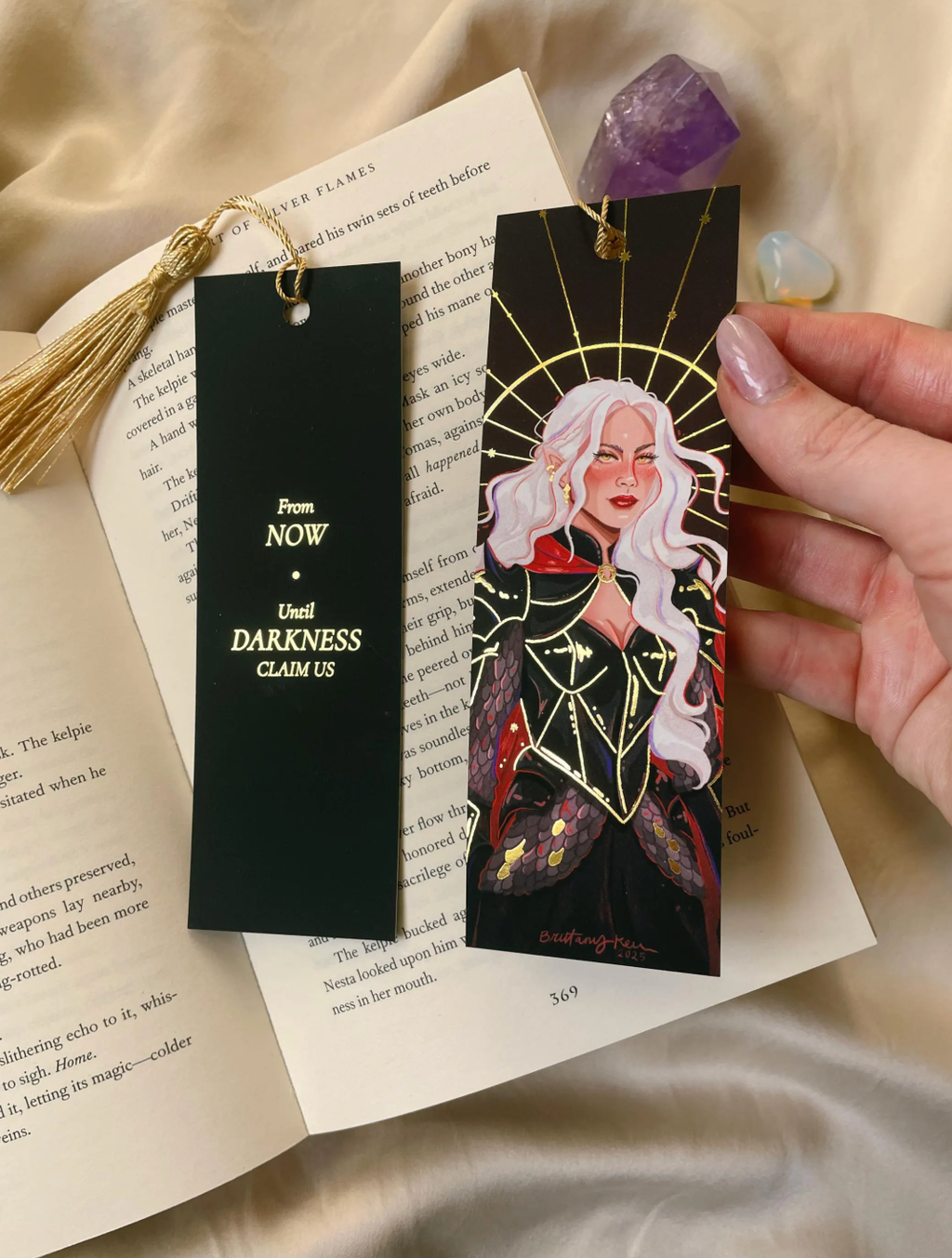 The Witchling Gold Foil Bookmark
