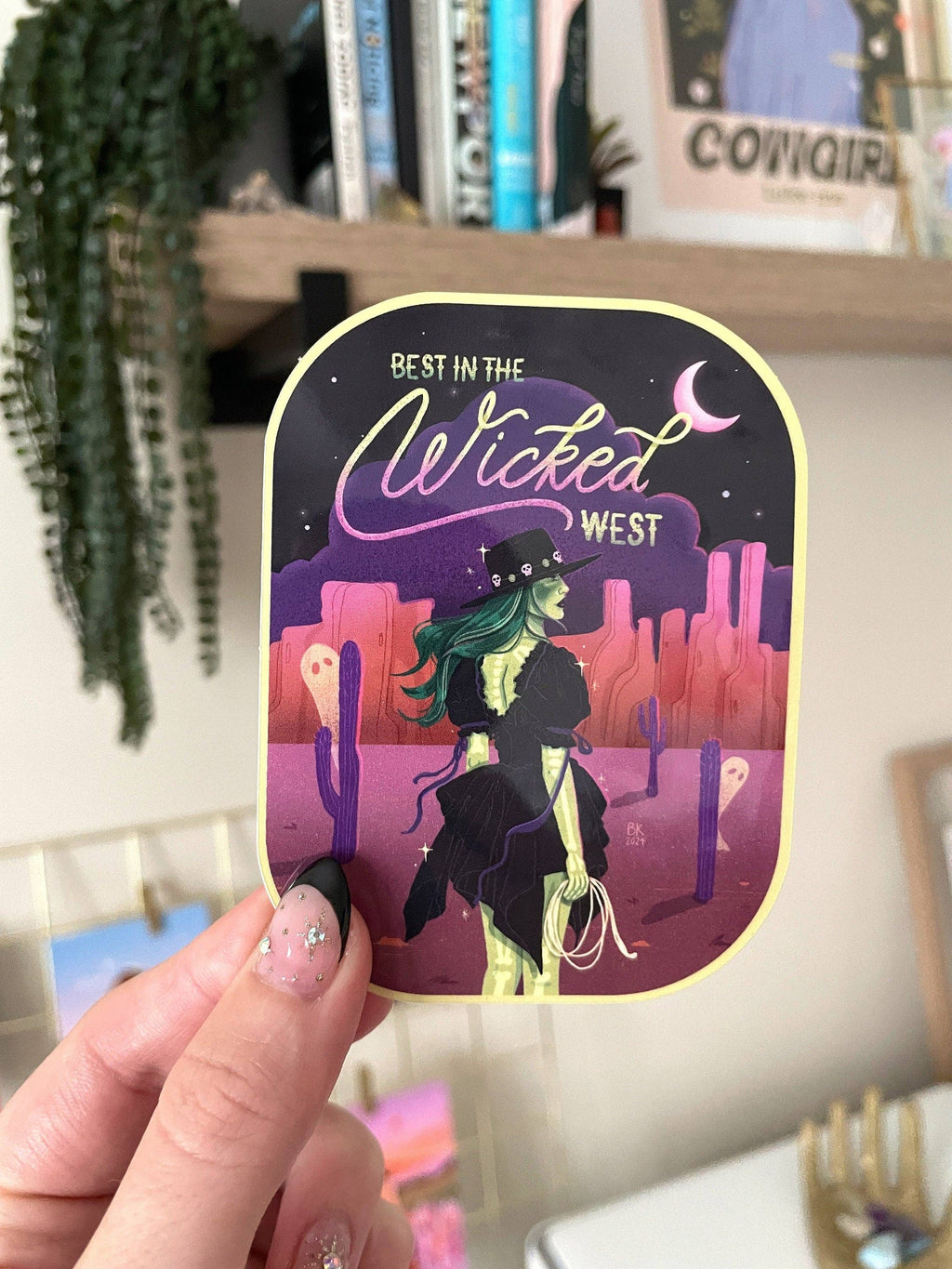 Best In The Wicked West Sticker