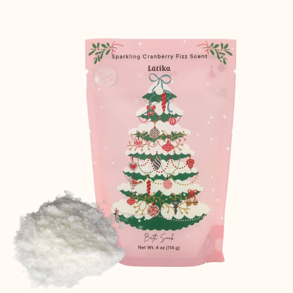 Pink Christmas Bath Salt