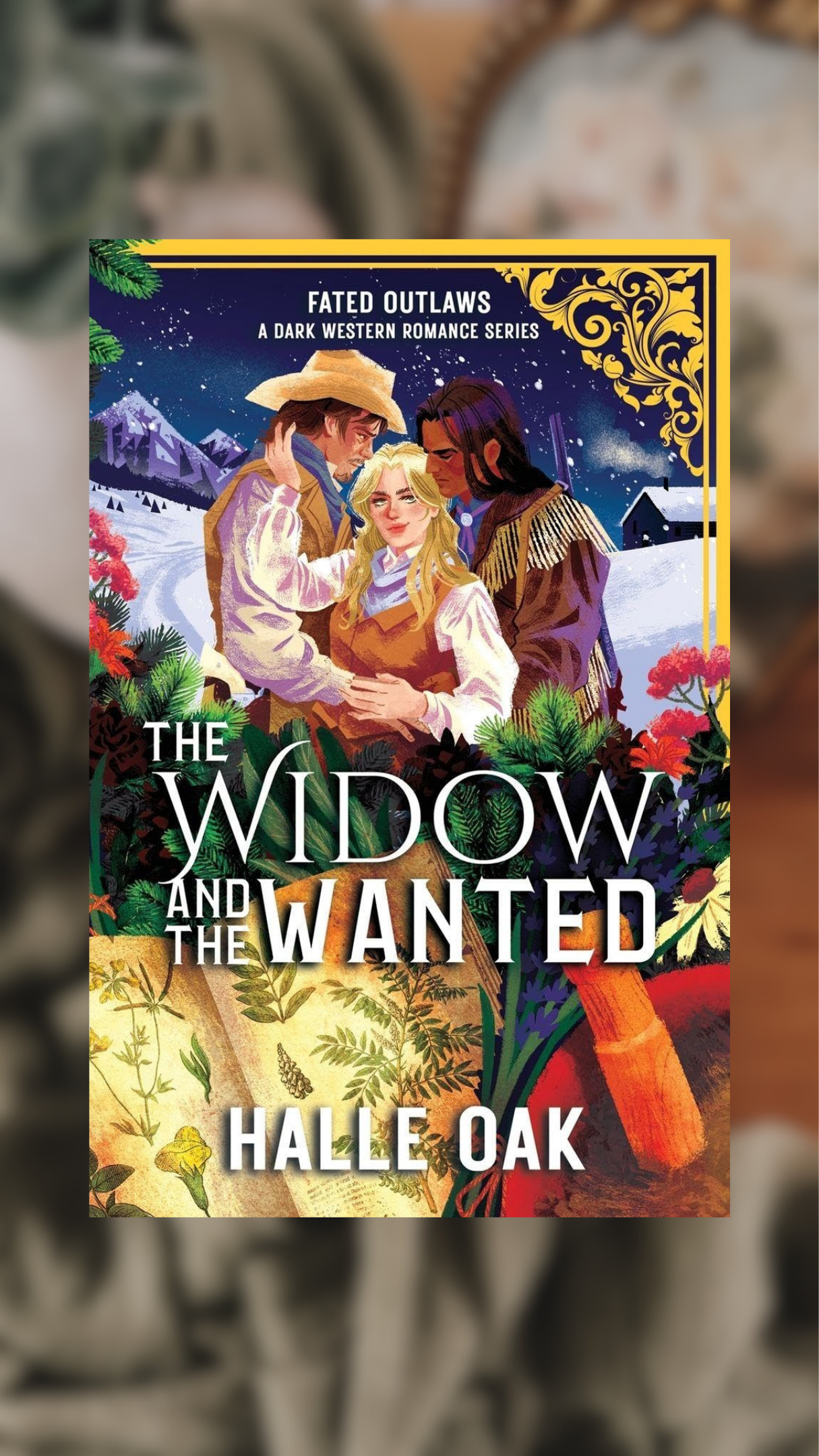 The Widow & The Wanted-Fated Outlaws, Book 2-SIGNED & SWAG