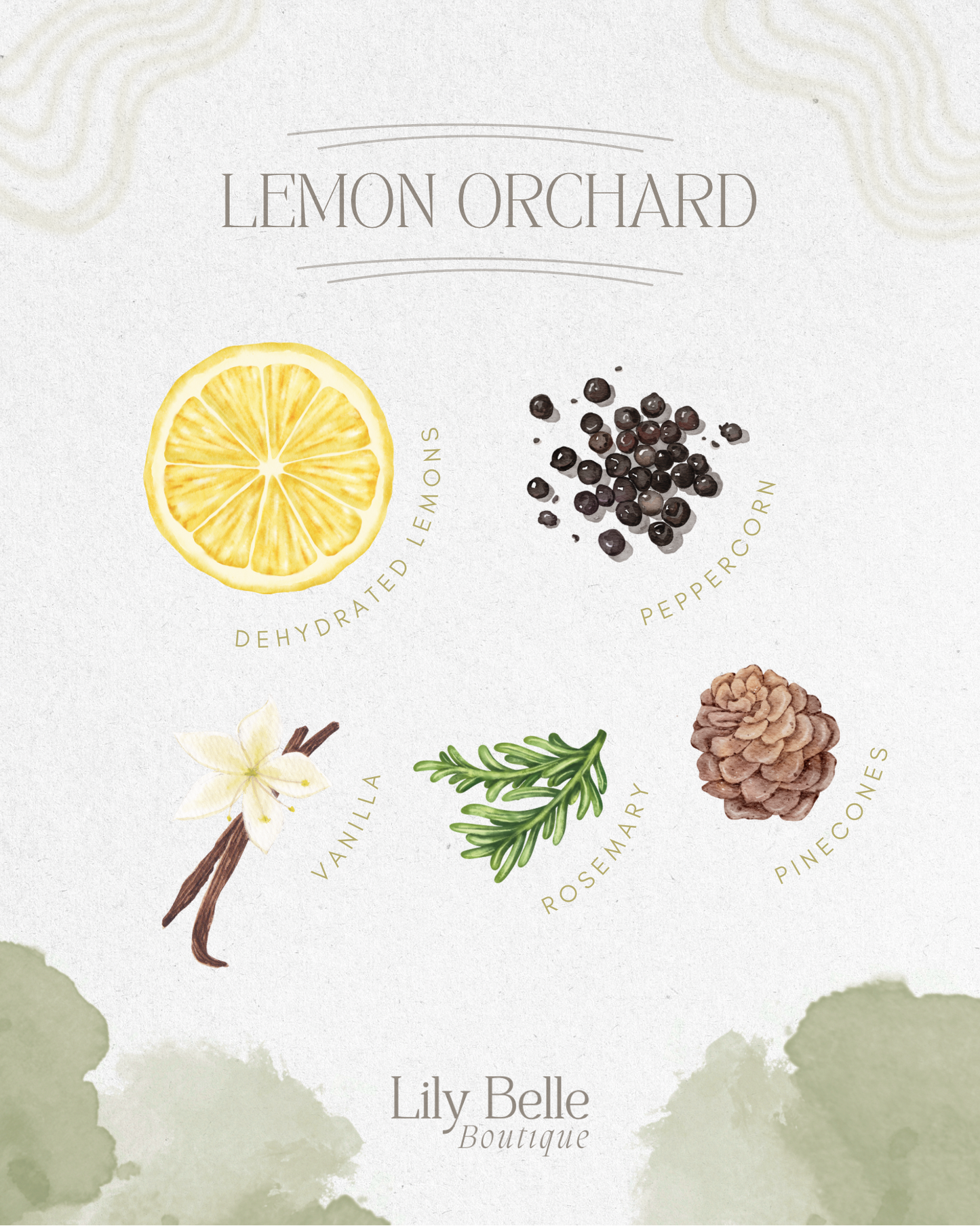 Lemon Orchard Simmer Pot | Lemon Rosemary Peppercorn